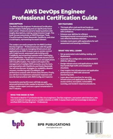AWS DevOps Engineer Professional Certification Guide: Hands-on guide to understand, analyze, and solve 150 scenario-based questions (English Edition) - Sumit Kapoor [KSIĄŻKA]