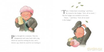 Badger's Bath: A funny illustrated children's picture book about Percy the Park Keeper from the bestselling creator of One Snowy Night (A Percy the Park Keeper Story) - Nick Butterworth [KSIĄŻKA]