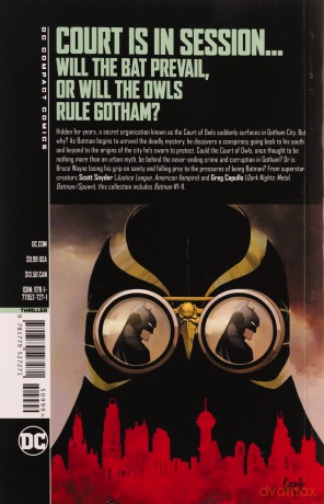 Batman: The Court of Owls - Scott Snyder [KSIĄŻKA]