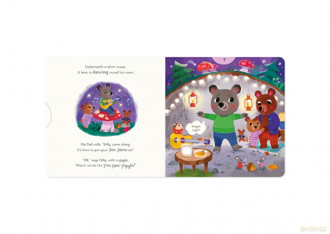Bedtime for Little Bears: A Push Pull Slide Book (Little Families) - Campbell Books [KSIĄŻKA]