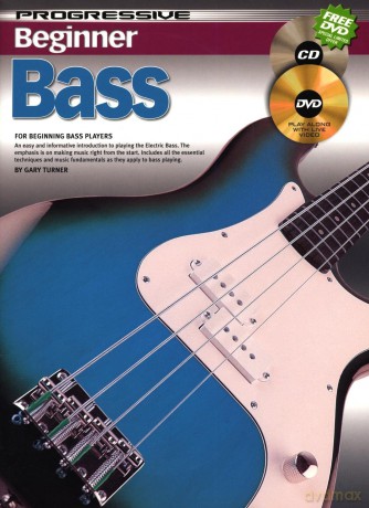 Beginner Bass: Progressive - Gary Turner [KSIĄŻKA]