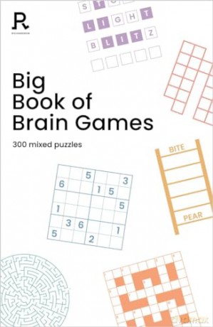 Big Book of Brain Games: a bumper mixed puzzle book for adults containing 300 puzzles - Richardson Puzzles [KSIĄŻKA]