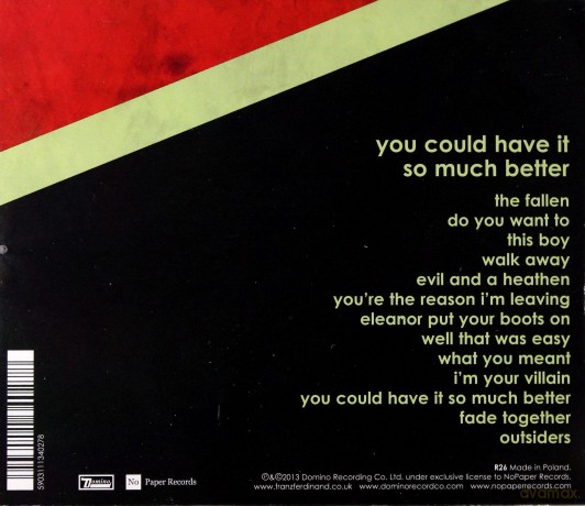 Franz Ferdinand: You Could Have It So Much Better (New Edition) [CD]