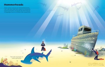 Big Sticker Book of Sharks (Sticker Books) (Big Sticker Books) - Alice James [KSIĄŻKA]
