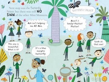 Billy and the Mini Monsters: Monsters at the Zoo - Zanna Davidson [KSIĄŻKA]