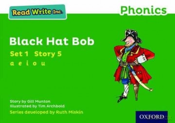 Black Hat Bob (Green Set 1 Storybook 5) (Read Write Inc. Phonics) [KSIĄŻKA]