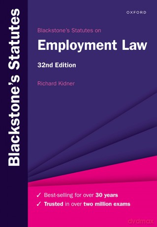 Blackstone's Statutes on Employment Law (Blackstone's Statute Series) [KSIĄŻKA]