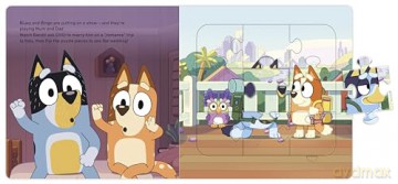 Bluey: A Jigsaw Puzzle Book [KSIĄŻKA]