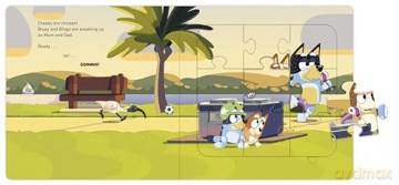 Bluey: A Jigsaw Puzzle Book [KSIĄŻKA]