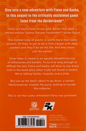Borderlands: Debt or Alive: The Official Prequel Novel - Anthony Burch [KSIĄŻKA]