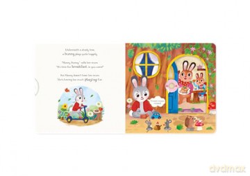 Breakfast for Little Bunnies: A Push Pull Slide Book (Little Families) - Campbell Books [KSIĄŻKA]
