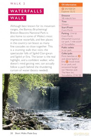 Brecon Beacons Short Walks Made Easy | Ordnance Survey | 10 Accessible Walks For Everybody | Guidebook | Wales | Walks | Adventure: 10 Leisurely Walks (OS Short Walks Made Easy) [KSIĄŻKA]