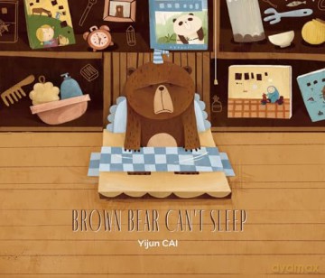 Brown Bear Can't Sleep - Byron.Victoria [KSIĄŻKA]