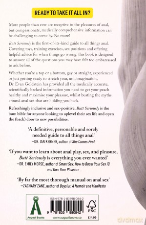 Butt Seriously: The Definitive Guide to Anal Health, Pleasure and Everything In-Between - Dr Evan Goldstein [KSIĄŻKA]