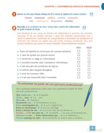 Cahier Exercices Portugais Niveau Intermédiaire: 190 exercices corrigés - L Valente Pires [KSIĄŻKA]