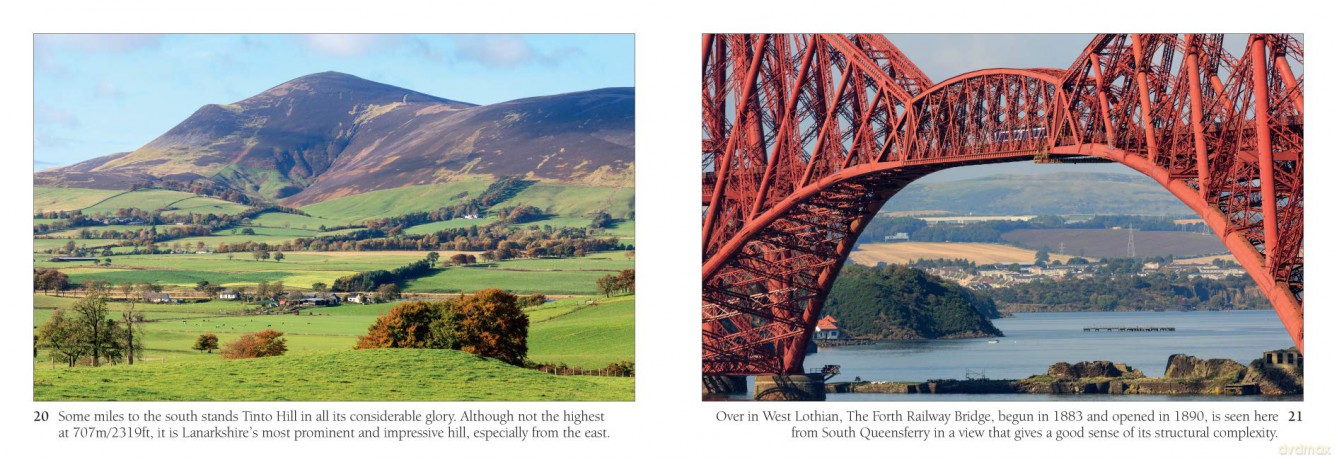 Caledonia: Picturing Scotland: Scotland in pictures all the way from the Mull of Galloway to Muckle Flugga! - Colin Nutt [KSIĄŻKA]