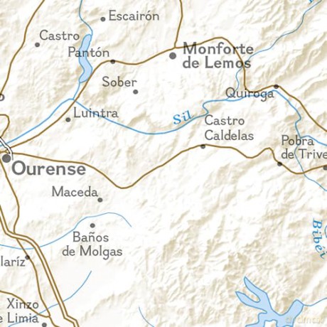 Camino de Santiago - Camino Frances Map 4 of 4 (Ponferrada to Santiago de Compostela): 4005 (National Geographic Trails Illustrated Map) [KSIĄŻKA]