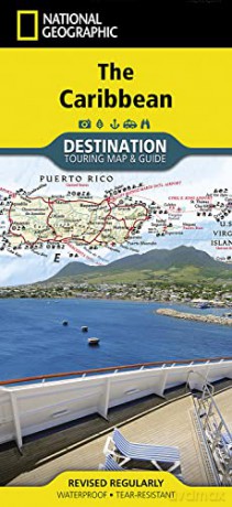 Caribbean Map: Destination Map (National Geographic Destination Map) - National Geographic [KSIĄŻKA]