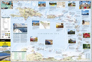 Caribbean Map: Destination Map (National Geographic Destination Map) - National Geographic [KSIĄŻKA]