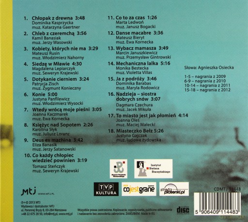 Pamiętajmy o Osieckiej (digipack) [CD]