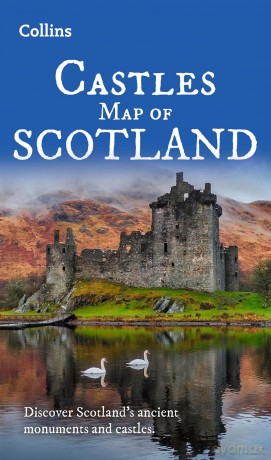 Castles Map of Scotland: Explore Scotland's ancient monuments (Collins Pictorial Maps) - Chris Tabraham [KSIĄŻKA]