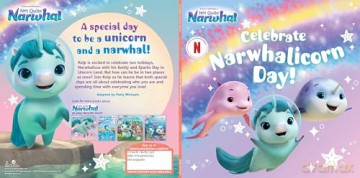 Celebrate Narwhalicorn Day! (DreamWorks Not Quite Narwhal) - Patty Michaels [KSIĄŻKA]