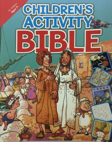Children's Activity Bible - For Children Ages 7 Plus - Leah Jensen [KSIĄŻKA]