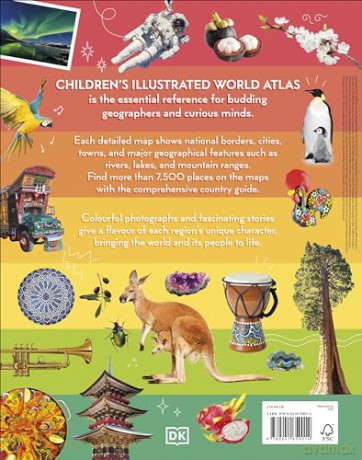 Children's Illustrated World Atlas (DK Children's Illustrated Reference) - Dk [KSIĄŻKA]
