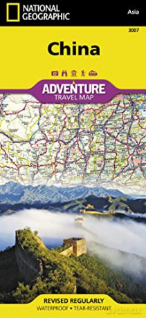 China Map: Travel Maps International Adventure Map (National Geographic Adventure Map) [KSIĄŻKA]