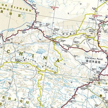 China Map: Travel Maps International Adventure Map (National Geographic Adventure Map) [KSIĄŻKA]