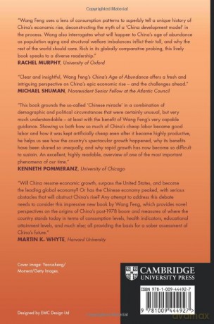 China's Age of Abundance: Origins, Ascendance, and Aftermath - Wang Feng [KSIĄŻKA]
