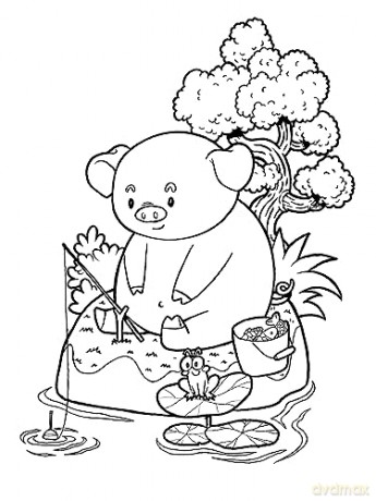 Chinese Zodiac Animals Coloring Book: 36 Prints of Fun and Creativity for Kids [KSIĄŻKA]
