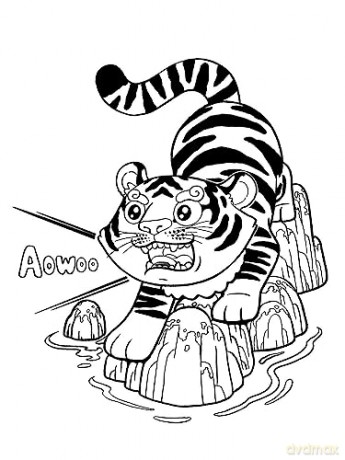 Chinese Zodiac Animals Coloring Book: 36 Prints of Fun and Creativity for Kids [KSIĄŻKA]