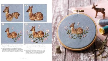 Chloe Giordano Needlepainted Woodland Animals: Exquisite embroidered art - Chloe Giordano [KSIĄŻKA]