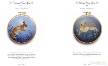Chloe Giordano Needlepainted Woodland Animals: Exquisite embroidered art - Chloe Giordano [KSIĄŻKA]