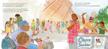 Churro Stand: A Picture Book - Gonzalez Quiles [KSIĄŻKA]