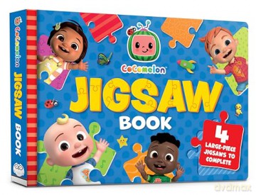 CoComelon: Jigsaw Book (4 large-piece jigsaws to complete!) [KSIĄŻKA]