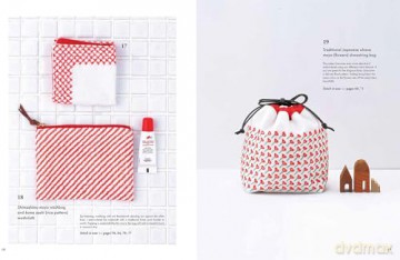 Colourful Sashiko: Includes 49 vibrant designs, essential techniques and stunning patterns - Sashikonami [KSIĄŻKA]