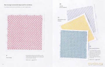 Colourful Sashiko: Includes 49 vibrant designs, essential techniques and stunning patterns - Sashikonami [KSIĄŻKA]