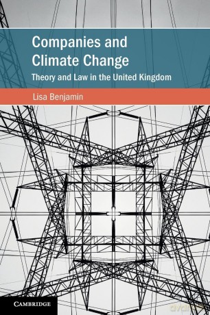 Companies and Climate Change: Theory and Law in the United Kingdom (Cambridge Studies on Environment, Energy and Natural Resources Governance) - Benjamin Lisa [KSIĄŻKA]