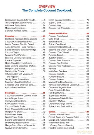 Complete Coconut Cookbook: 200 Gluten-Free, Grain-Free and Nut-Free Vegan Recipes Using Coconut Flour, Oil, Sugar and More - Camilla V Saulsbury [KSIĄŻKA]