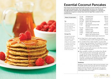 Complete Coconut Cookbook: 200 Gluten-Free, Grain-Free and Nut-Free Vegan Recipes Using Coconut Flour, Oil, Sugar and More - Camilla V Saulsbury [KSIĄŻKA]