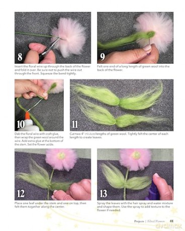 Complete Starter Guide to Needle Felting: Enchanted Forest: Fairies, Gnomes, Elves, Unicorns, Dragons and Other Woodland Friends: Fairies, Gnomes, Unicorns, and Other Woodland Friends - Claudia Lenart [KSIĄŻKA]