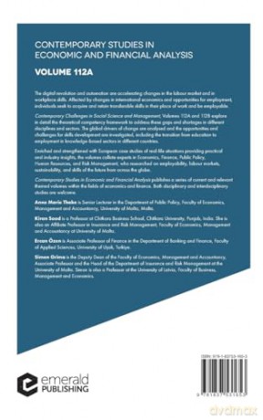 Contemporary Challenges in Social Science Management: Skills Gaps and Shortages in the Labour Market: 112 (Contemporary Studies in Economic and Financial Analysis, V112, Part A) - Anne Marie Thake [KSIĄŻKA]
