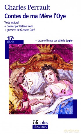 Contes de ma mere l'Oye (Folio Plus Classique) - Charles Perrault [KSIĄŻKA]