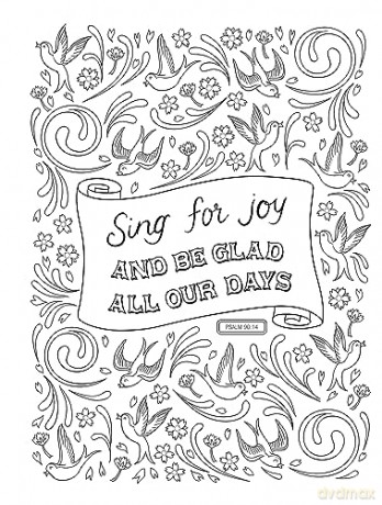 Creative Haven Beautiful Bible Blessings Coloring Book - Toufexis Georg [KSIĄŻKA]