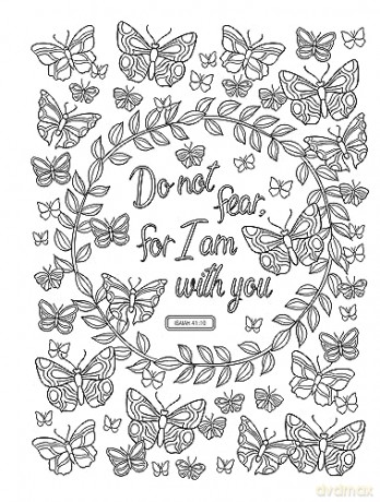 Creative Haven Beautiful Bible Blessings Coloring Book - Toufexis Georg [KSIĄŻKA]