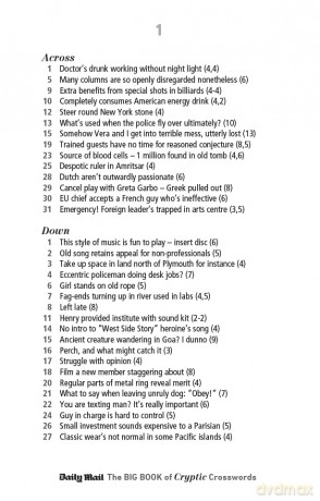 Daily Mail Big Book of Cryptic Crosswords Volume 4: Over 200 cryptic crosswords (The Daily Mail Puzzle Books) - Daily Mail [KSIĄŻKA]