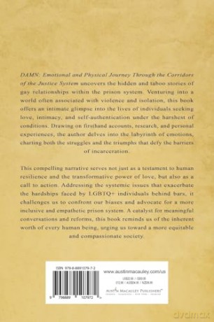 DAMN: An Emotional and Physical Journey Through the Corridors of the Justice System - Wallace Sh Winstead [KSIĄŻKA]