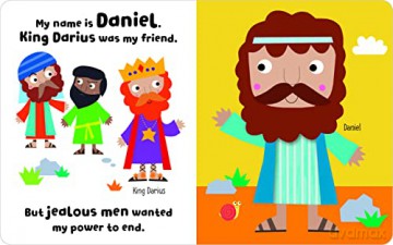 Daniel and the Lions with Touch and Feel - Inspirational Gift Idea, Perfect for Sunday School Prizes, Christenings and More - Katherine Walker [KSIĄŻKA]